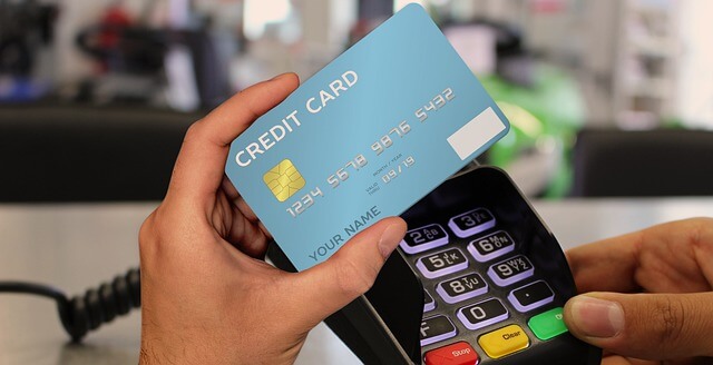 Imagen de una tarjeta de crédito